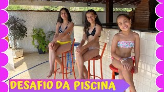 DESAFIO DA PISCINA// BRINCADEIRA MUITO DIVERTIDA ENTRE AS AMIGAS 🤩🤩🤩🤩