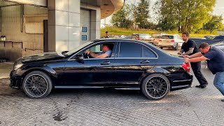 Самый дешевый С 6.3 amg в России. Первый запуск.