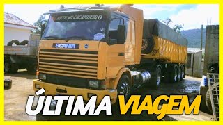 MINHA ÚLTIMA VIAGEM, O SCANIA 113 FICOU COMO ✅