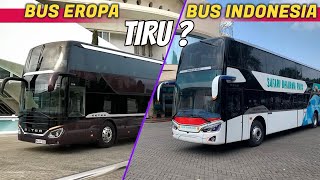 TIRU ? 7 Bus Indonesia Mirip Bus Luar Negeri