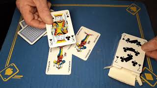 Gimmick card trick thats simple to build, perform but Packs a PUNCH/card trick tutorial