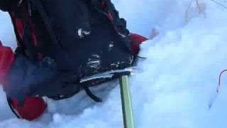 How to safely attach an Ice axe to a backpack