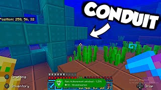 Minecraft Tutorial: How to Build and FULLY Power a CONDUIT!