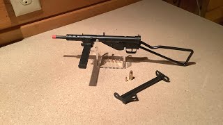 MINI STEN MARKII SMG. DISASSEMBLY, TUNING