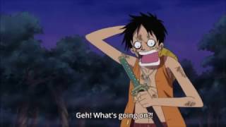 Luffy's Swordman Skill - One Piece Clips