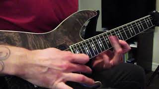 Sullivan King & Rated R - Stitches (Guitar Solo Arrangement)