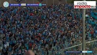 Relato de Hugo Oviedo Gol de Vegetti Belgrano 2 vs Ind Rivadavia 2