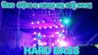 Dj Odisha New setup and bass with light at night program New setup #mlcreative#