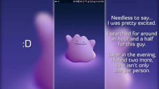 Ditto Capture in Pokémon GO!