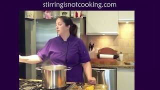 Shaping Gnocchi with a Piping Bag