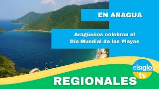 Aragüeños celebran el Día Mundial de las Playas