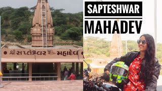 Sapteshwar Mahadev | RoyalRider Foram | Gujarat's first female motovlogger