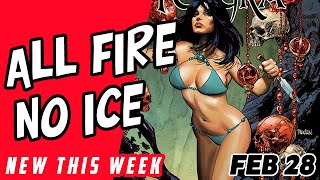 NEW THIS WEEK From Dynamite: 2/28 - Fire & Ice Teegra, Wheel of Time, Red Sonja