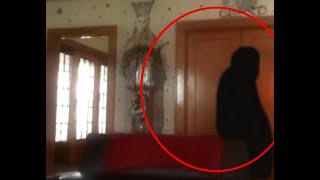 Shadow Figure Ghost Caught On Camera In Old Funeral Home