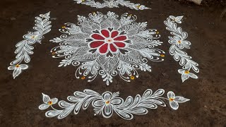 simple daily muggulu designs#nbr rangoli designs