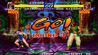 NEOGEO FATAL FURY 3 - Mai gameplay