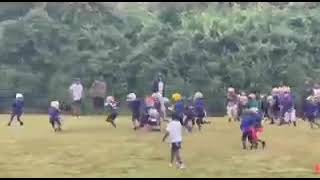 IDAIN(ICEMAN) AGE 7 RUSHING TD SCRIMMAGE GAME