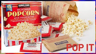 Movie Theater Popcorn At Home | Kirkland Microwave Popcorn Review