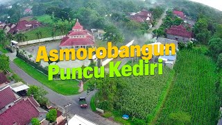 Desa Asmorobangun Puncu Kediri Pemandangan dari atas awan|| Daily Drone by Atas Angin #30