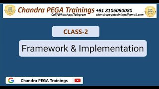 Class 2 -FW & IMPL APP, NEW PEGA BATCH OCT 16th 2024 || Joining Link Below||#pega