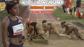 ASSANI \ LINARES Final Women's Long Jump (GER) 2024 [SLOW-MOTION Moments]