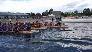 Montreal Dragon Boat Challenge 2017: Race 98 - 2000m Sport Mixed Final A Heat 3 - Starts