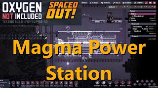 Magma Power Stations Build in the Rats Nest Oxygen Not Included