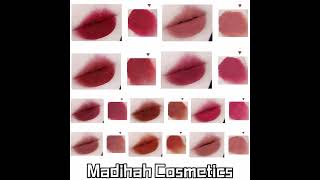 China Madihah glitter LipGloss Waterproof LipGlaze Private Label Matte Liquid Lipstick Factory