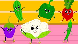 Ten Little Vegetables + More Nursery Rhymes and Learning Videos for Kids