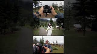 Couple’s POV on prewedding session #wedding #weddingphotography #prewedding #weddingphotographyideas