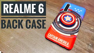 Realme 6 back case | Captain America mobile cover | Realme 6 back case cover