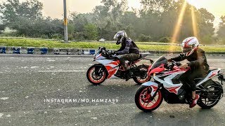 Pulsar RS200 BS4 VS RC 200 BS4 - Drag Race