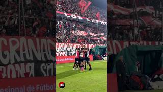 FESTEJO GOL de POLLO Recalde 🔴⚫🔥 Desde el Cesped 📹 #shorts