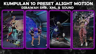 KUMPULAN 10 PRESET BASE ALIGHT MOTION JEDAG JEDUG TERBARU 2024 DIBAWAH 5MB