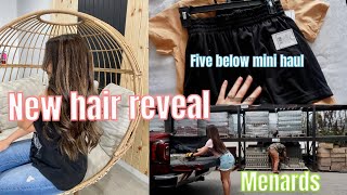 New Hair + Five Below Mini Haul + Menards | Sharlene Colon