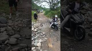 tawid sapa papuntang mcantadia campsite #shorts #roughroad