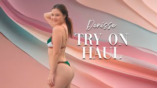 Bikini Try On Haul #denisse #tryon #modelfilm #fashion #top