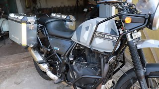 Royal Enfield Himalayan Aluminium Panniers instillation and review