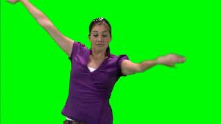 Green Screen dancing beautiful girls хромакей танцующие красивые девушки