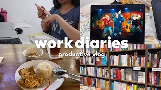 Productive work vlog | New books, macbook air m1 unboxing, after work hobbies