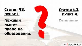 33. Правоотношения в сфере образования