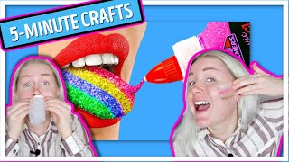 TESTAR SMINK-HACKS från 5-minute crafts! DEL 1