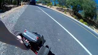 Traxxas Maxx! 52 MPH CRASH!!!!