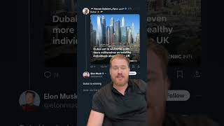 The one and only Elon Musk: Dubai is winning 🫡This is your sign 📥 #flagstrategies #dubai #elonmusk