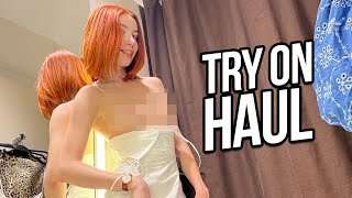 See-Through Try On Haul | Transparent Lingerie and Clothes | Try-On Haul At The Home