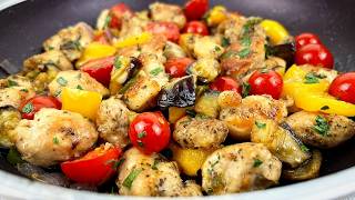 One Pan Mediterranean Chicken recipe 👌 Healthy & Easy Made