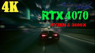 CYBERPUNK 2077 RYZEN5 3600X RTX4070 3840X2160