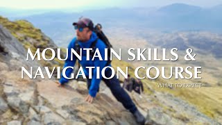 What to expect on a Mountain Skills & Navigation course