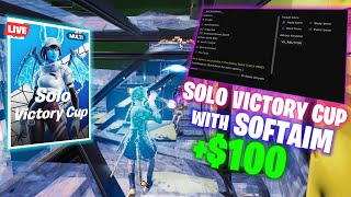 CHEATING With The Best Fortnite CHEAT in the Solo Victory Cup 🏆 (+$100)