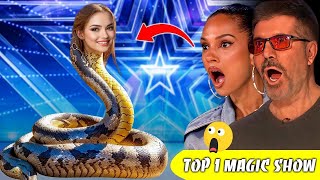 Britain’s Got Talent 2024: Sacred Riana's Dark Magic Captivates Judges and Wins Golden Buzzer